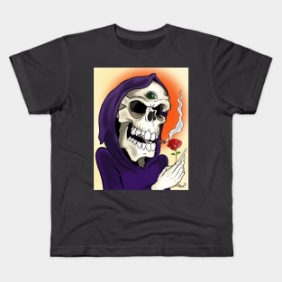 The reaper of roses Kids T-Shirt